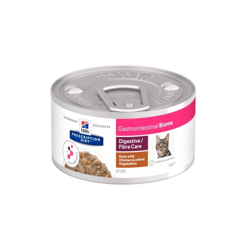 Hill's Prescription Diet Gastrointestinal Biome Pollo in Spezzatino 82g Lattina Hill's Prescription Diet Gastrointestinal Biome Pollo in Spezzatino 82g Lattina